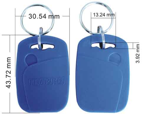 125KHz 13.56MHZ UHF RFID KEY FOB