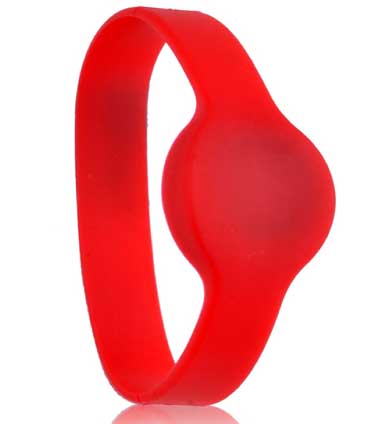 13.56MHz RFID Silicone wristband