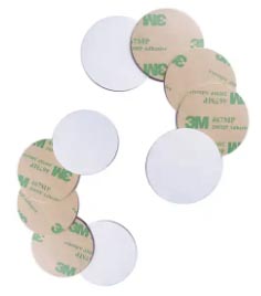 18mm 20mm 25mm 30mm diameter RFID coin tag